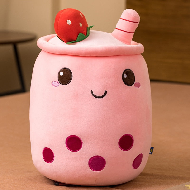 MKYOKO Boba Peluche - Boba Stuff Peluche Bubble Tea Milk Tea Toy 